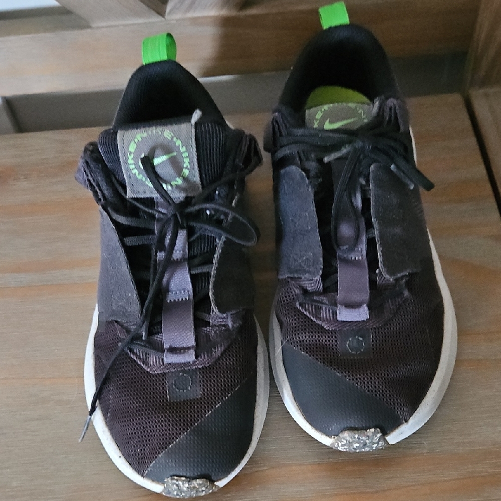 Nike Crater Impact Big Kids' Shoes Black (Volt DB3551-001) ~ Sz 5Y